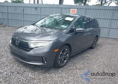 2023 Honda Odyssey Elite from USA, damaged, VIN 5FNRL6H9XPB070220